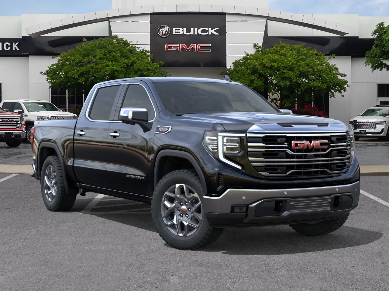 New 2026 Onyx Black GMC SLT image 33