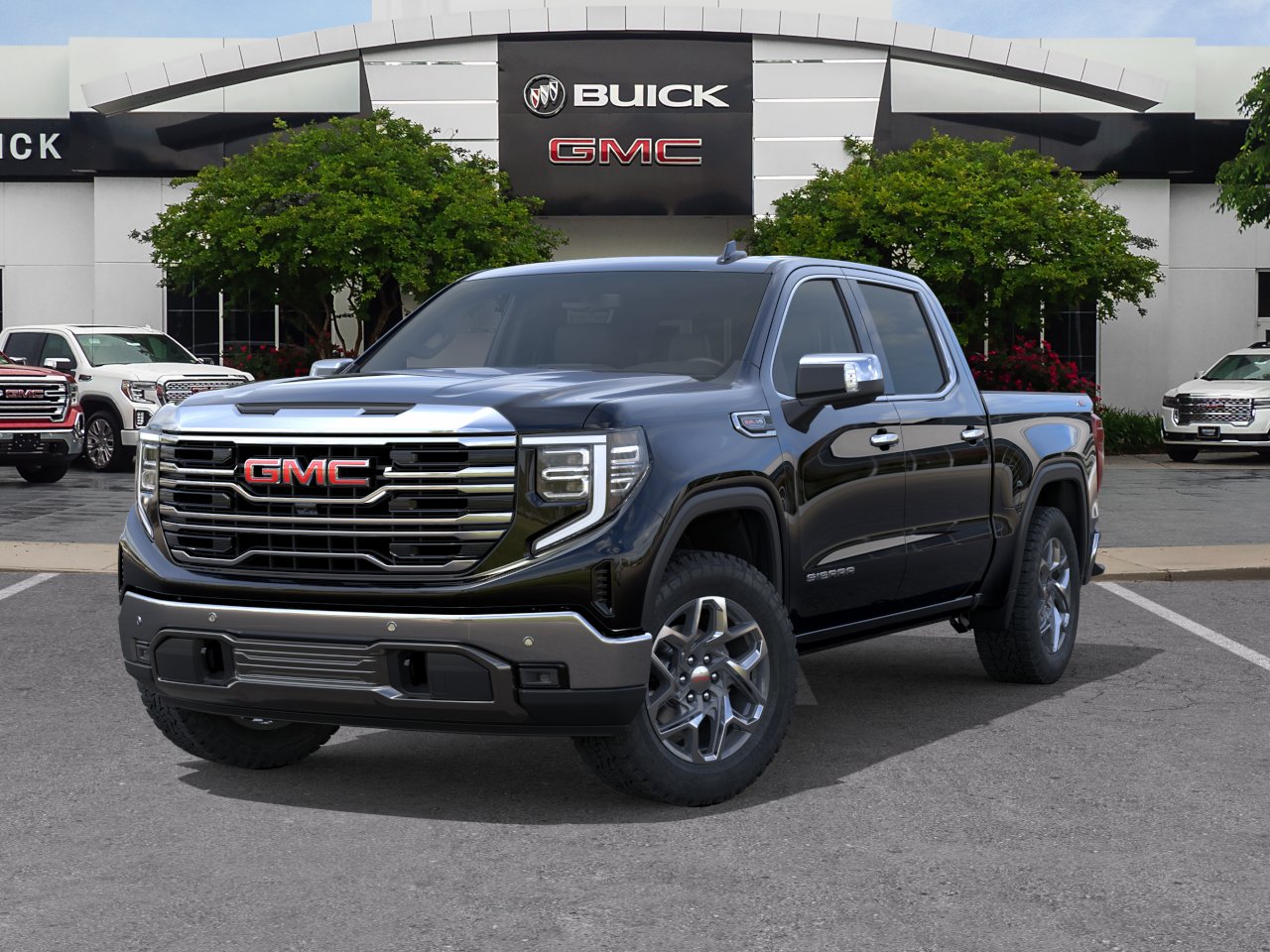New 2026 Onyx Black GMC SLT image 32
