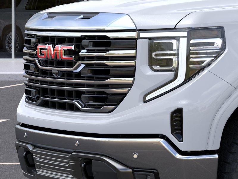 New 2026 Glacier White Tricoat GMC SLT image 37