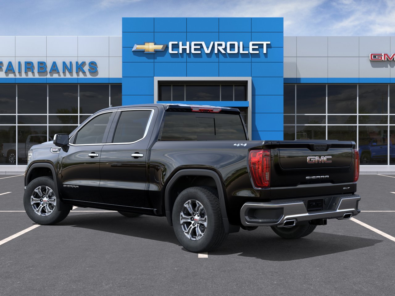 New 2026 Onyx Black GMC SLT image 3