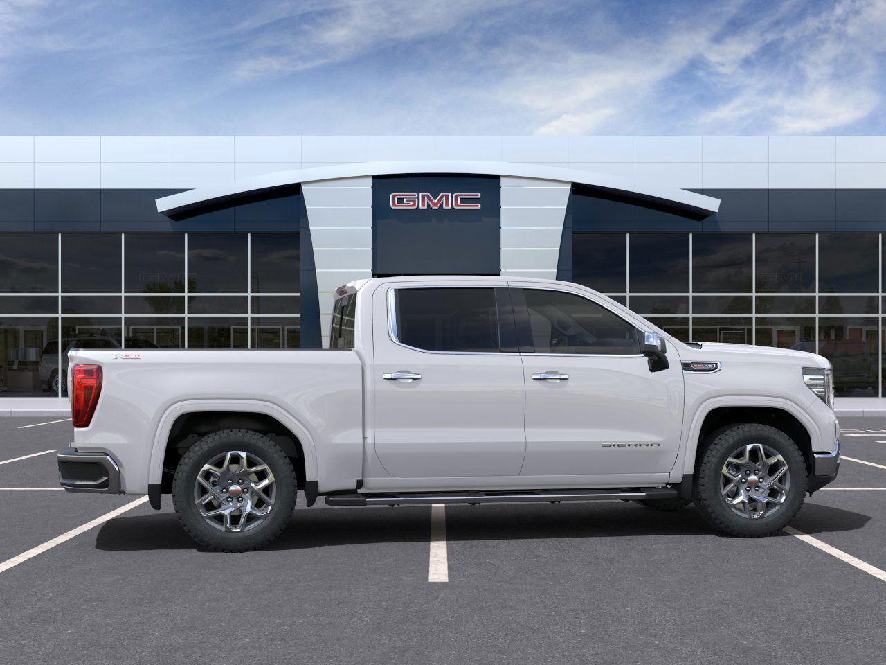 New 2025 GMC Sierra 1500 SLT Crew Cab in Little River Bell And Bell GMC