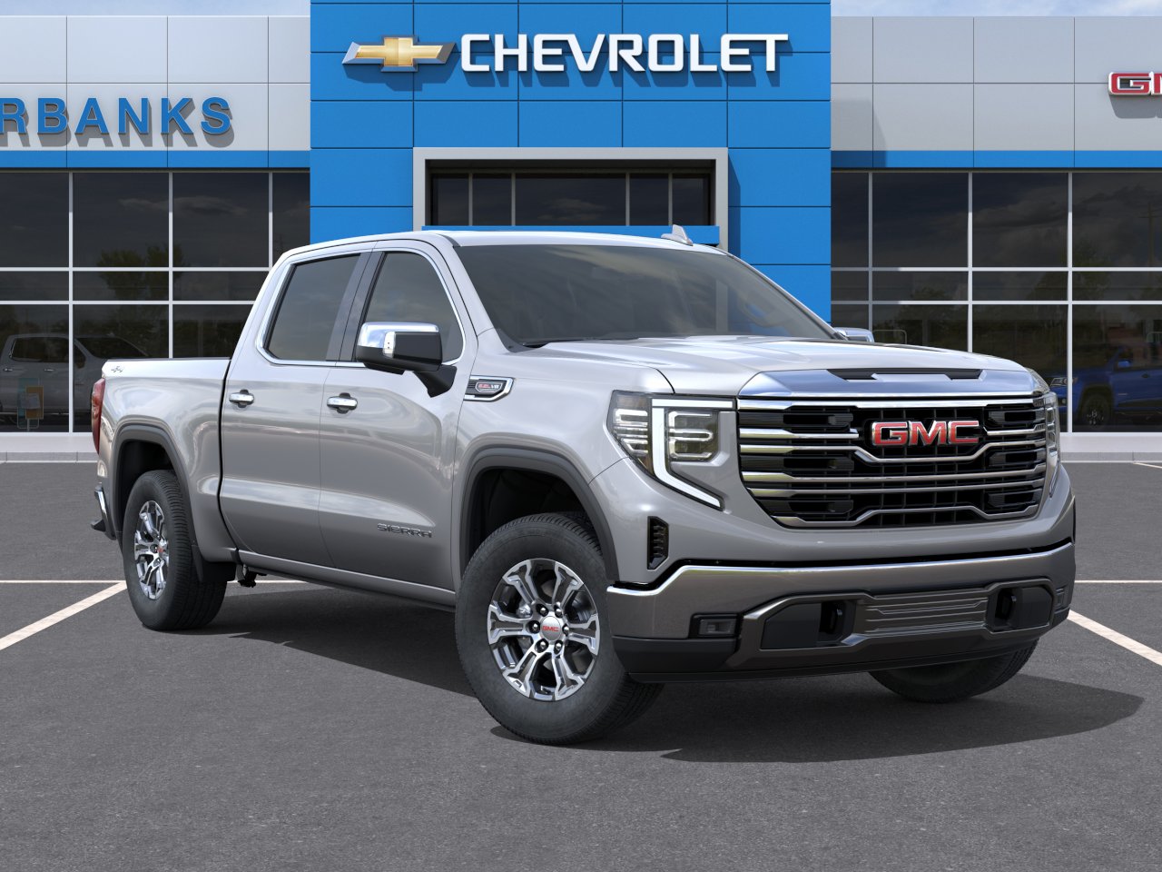 New 2026 Sterling Metallic GMC SLT image 7