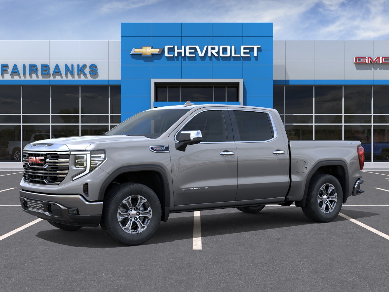 New 2026 Sterling Metallic GMC SLT image 2