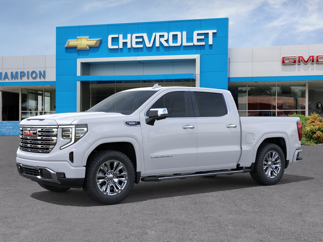 New 2026 Glacier White Tricoat GMC Denali image 2