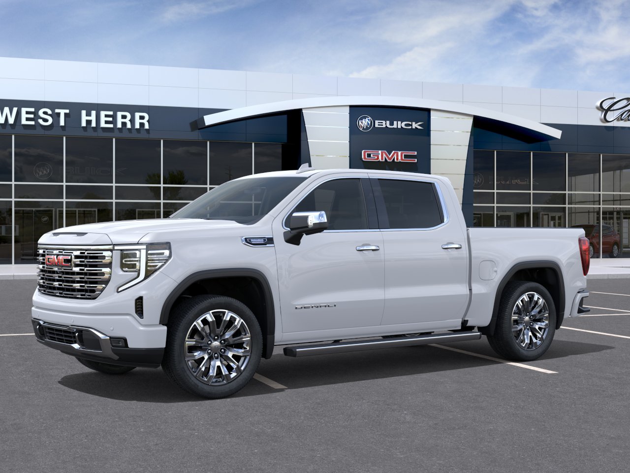 New 2026 Glacier White Tricoat GMC Denali image 2