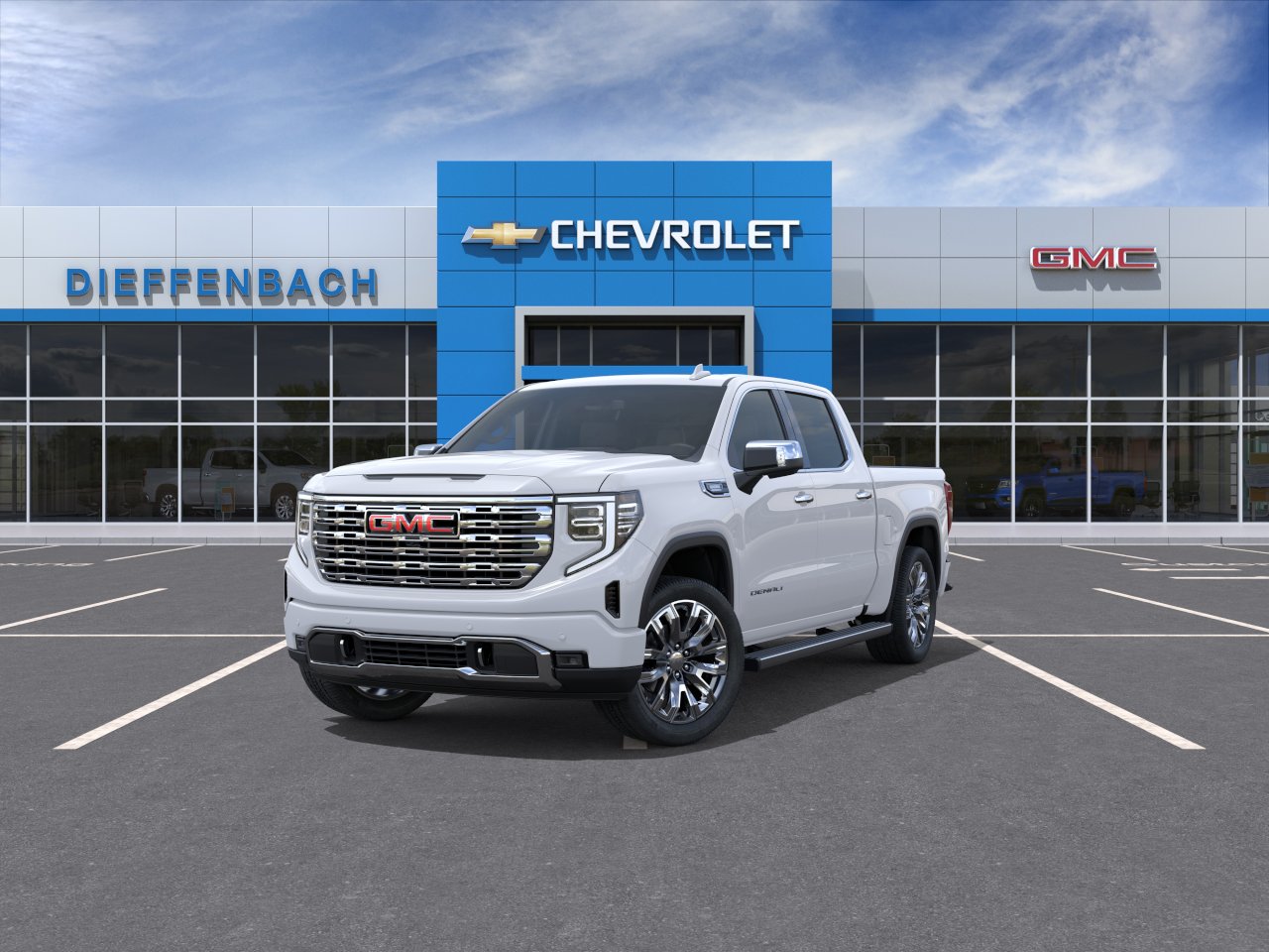 New 2026 Glacier White Tricoat GMC Denali image 8