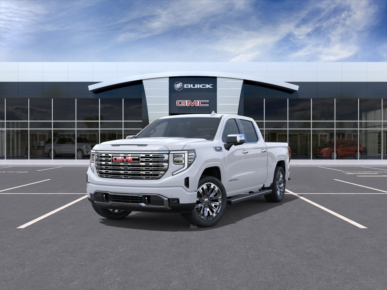 New 2026 Glacier White Tricoat GMC Denali image 32