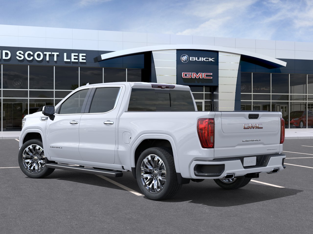 New 2026 Glacier White Tricoat GMC Denali image 3