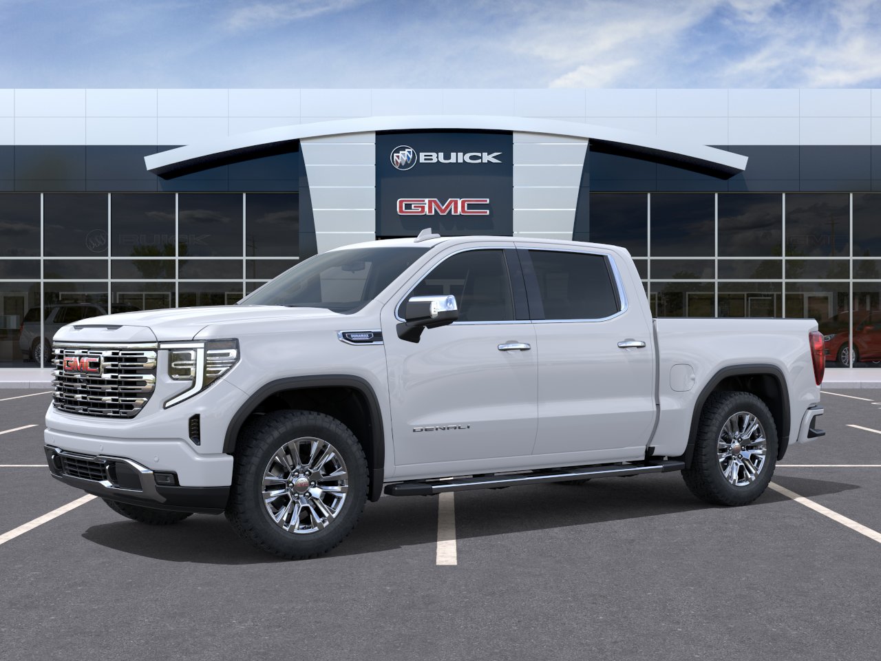 New 2026 Glacier White Tricoat GMC Denali image 2