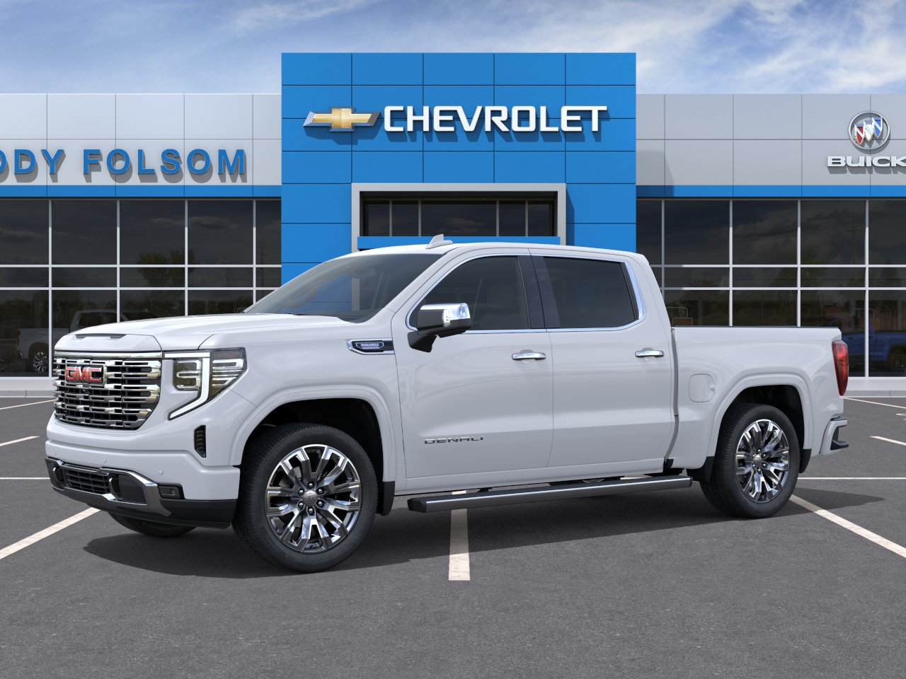 New 2026 Glacier White Tricoat GMC Denali image 2