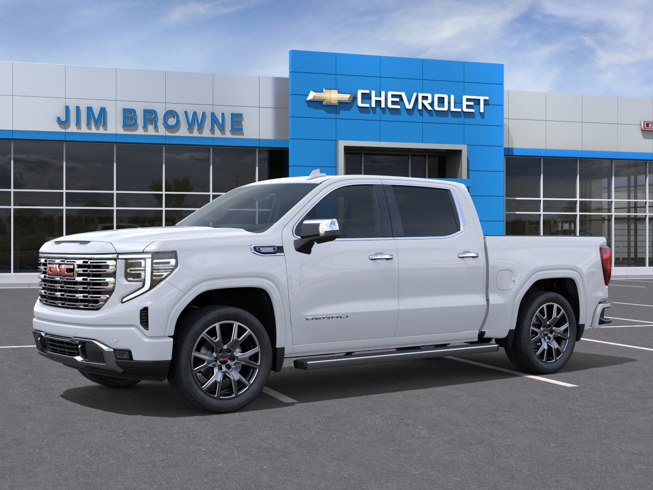 New 2026 Glacier White Tricoat GMC Denali image 2