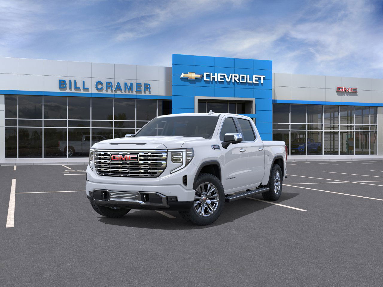 New 2026 Glacier White Tricoat GMC Denali image 47