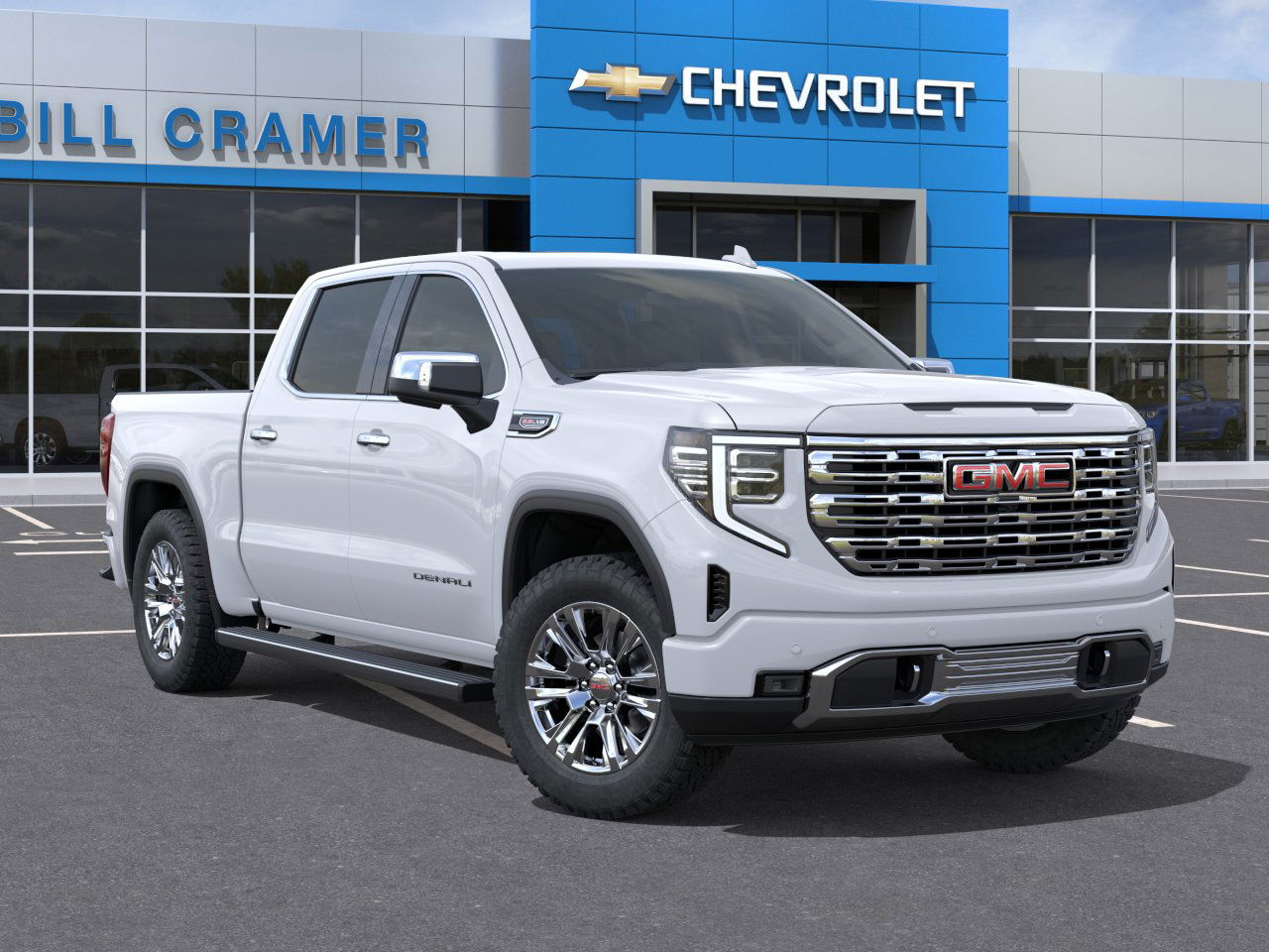 New 2026 Glacier White Tricoat GMC Denali image 46