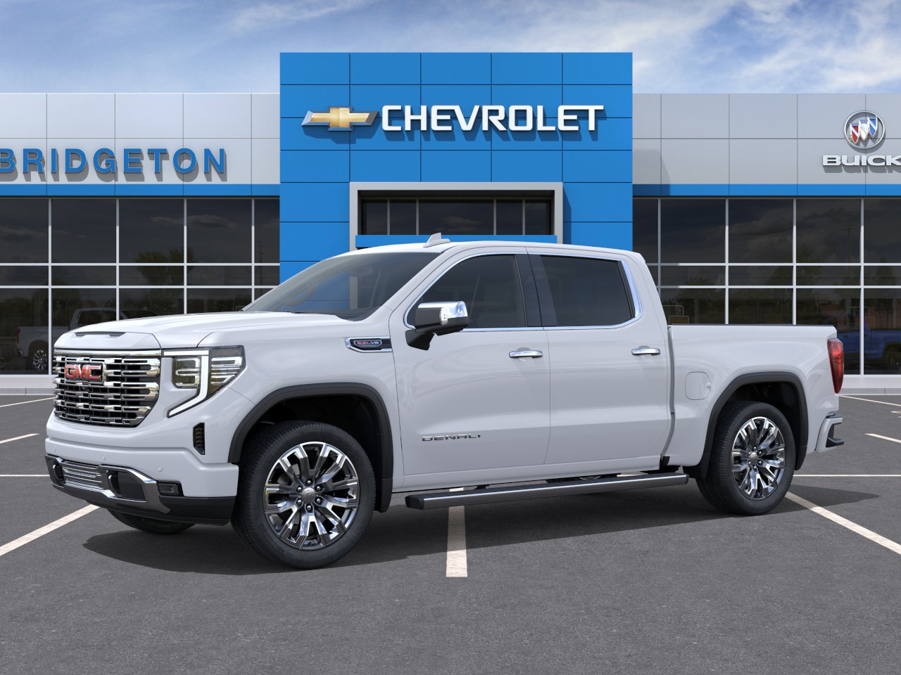 New 2026 Glacier White Tricoat GMC Denali image 2