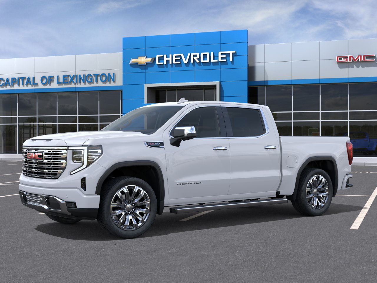 New 2026 Glacier White Tricoat GMC Denali image 2