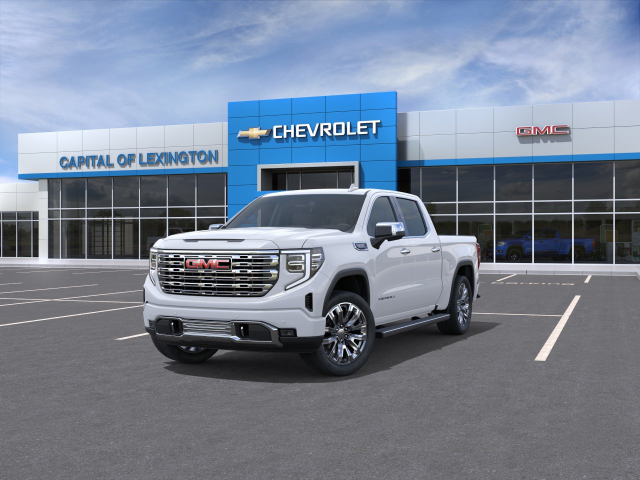 New 2026 Glacier White Tricoat GMC Denali image 8