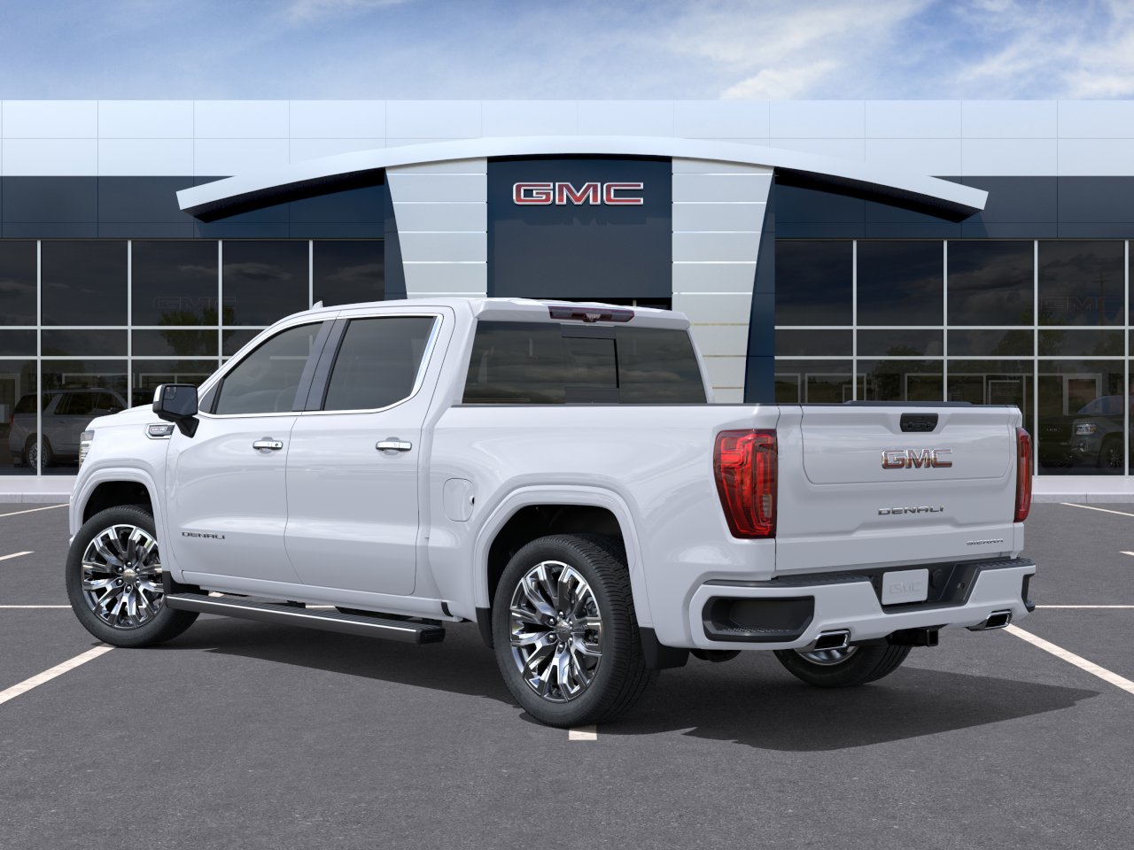 New 2026 Glacier White Tricoat GMC Denali image 3