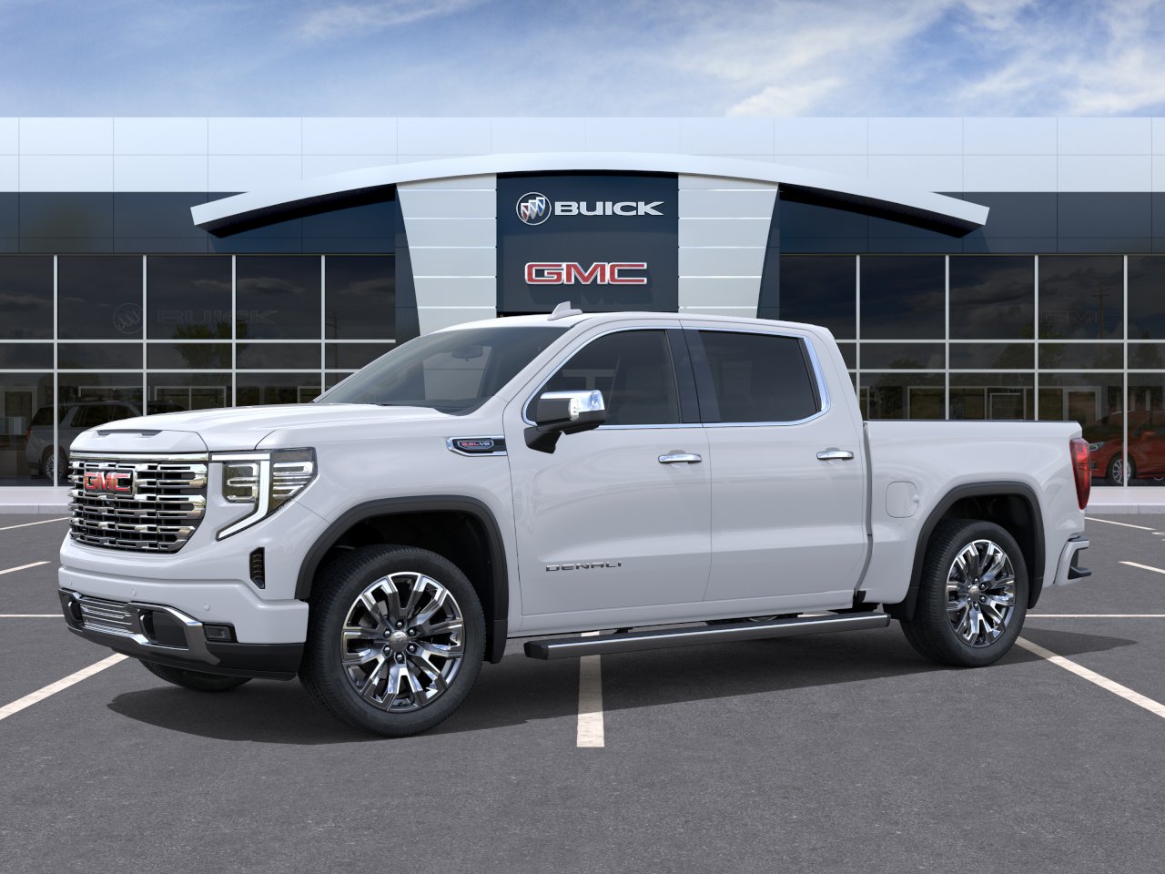New 2026 Glacier White Tricoat GMC Denali image 2