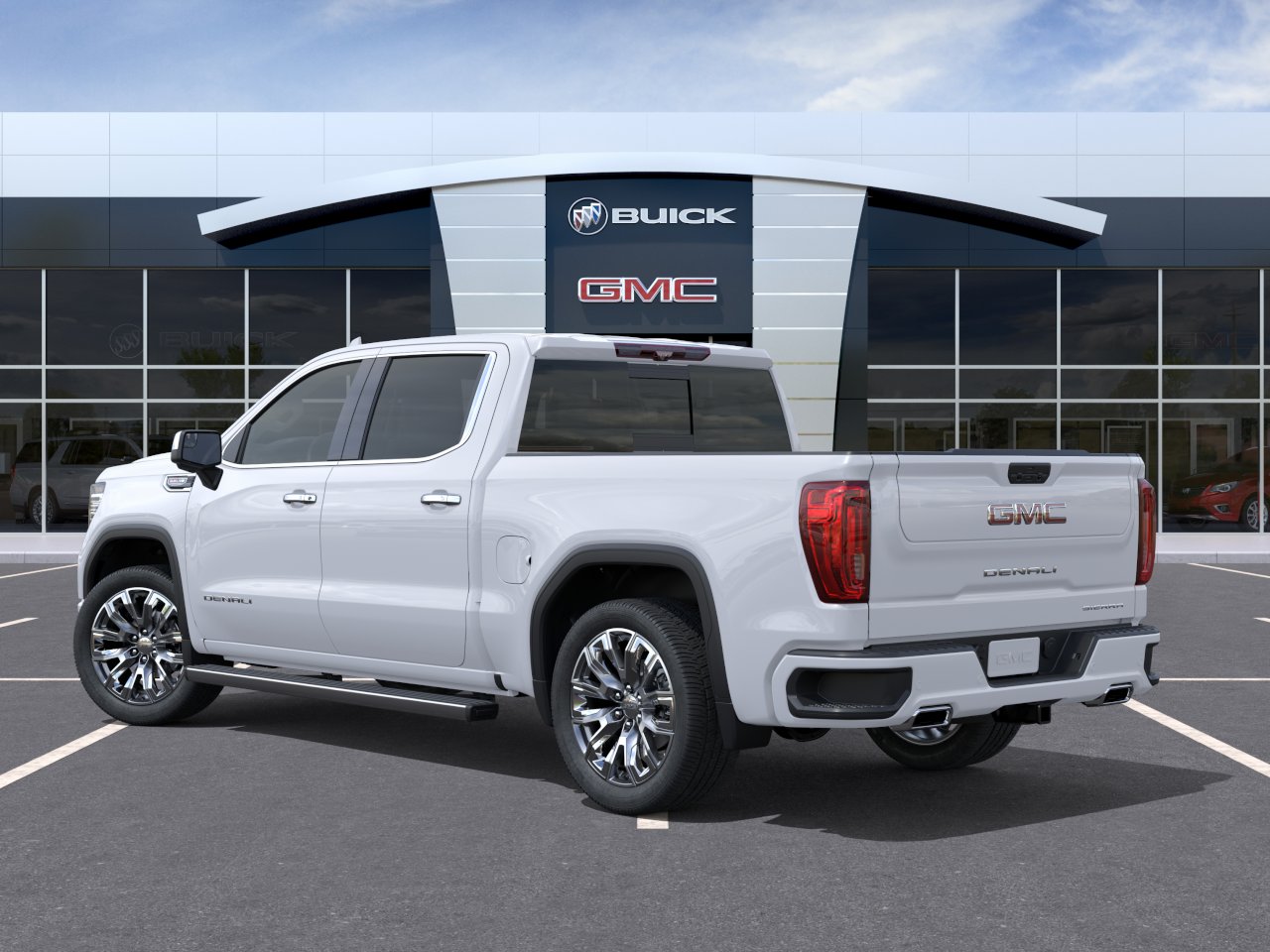 New 2026 Glacier White Tricoat GMC Denali image 3