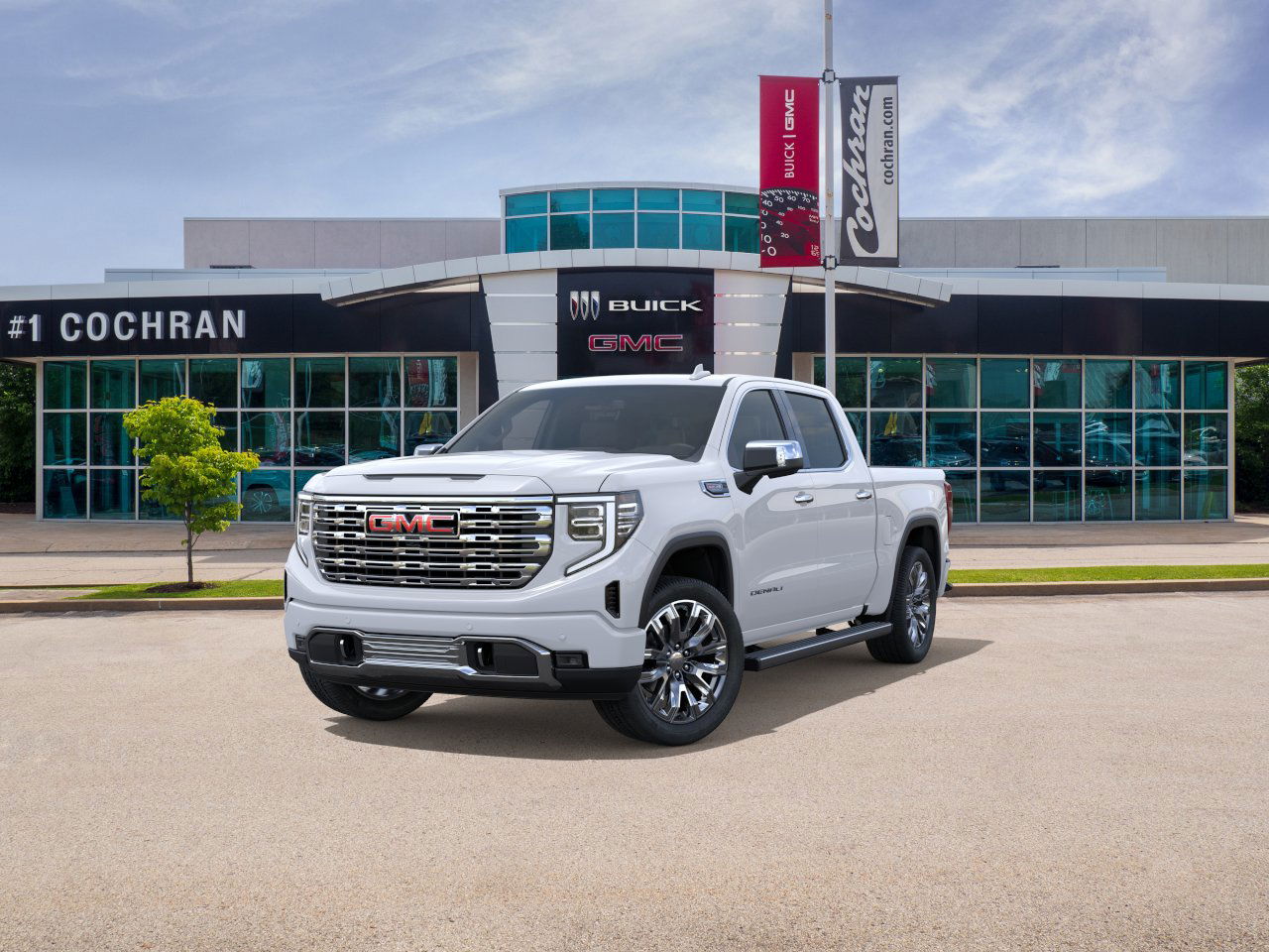 New 2026 Glacier White Tricoat GMC Denali image 32
