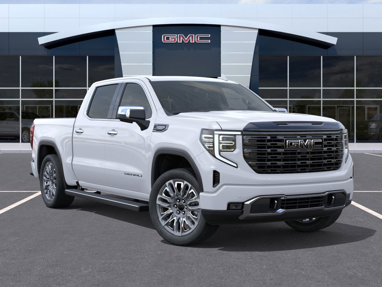 New 2026 Glacier White Tricoat GMC Denali Ultimate image 7