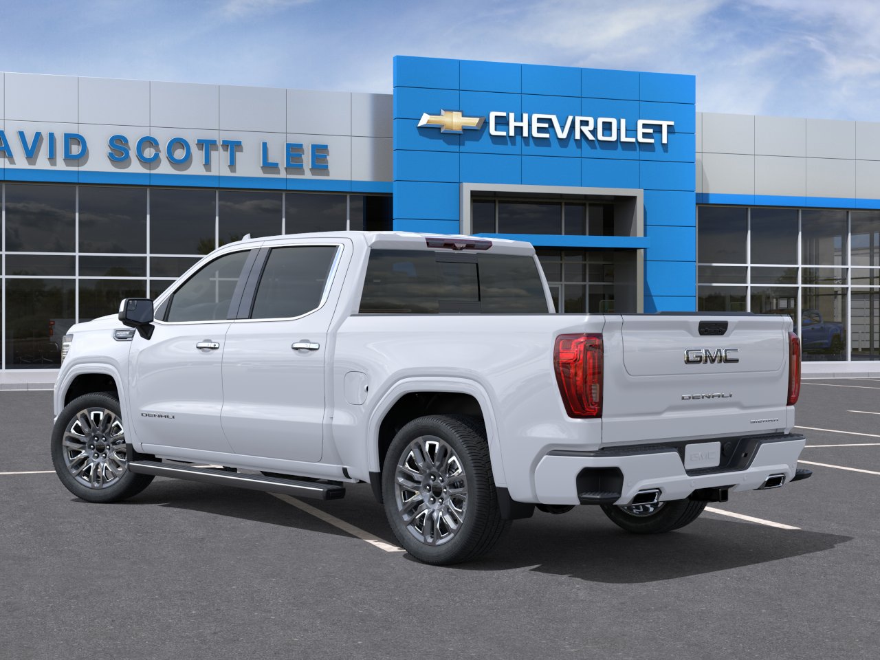New 2026 Glacier White Tricoat GMC Denali Ultimate image 3