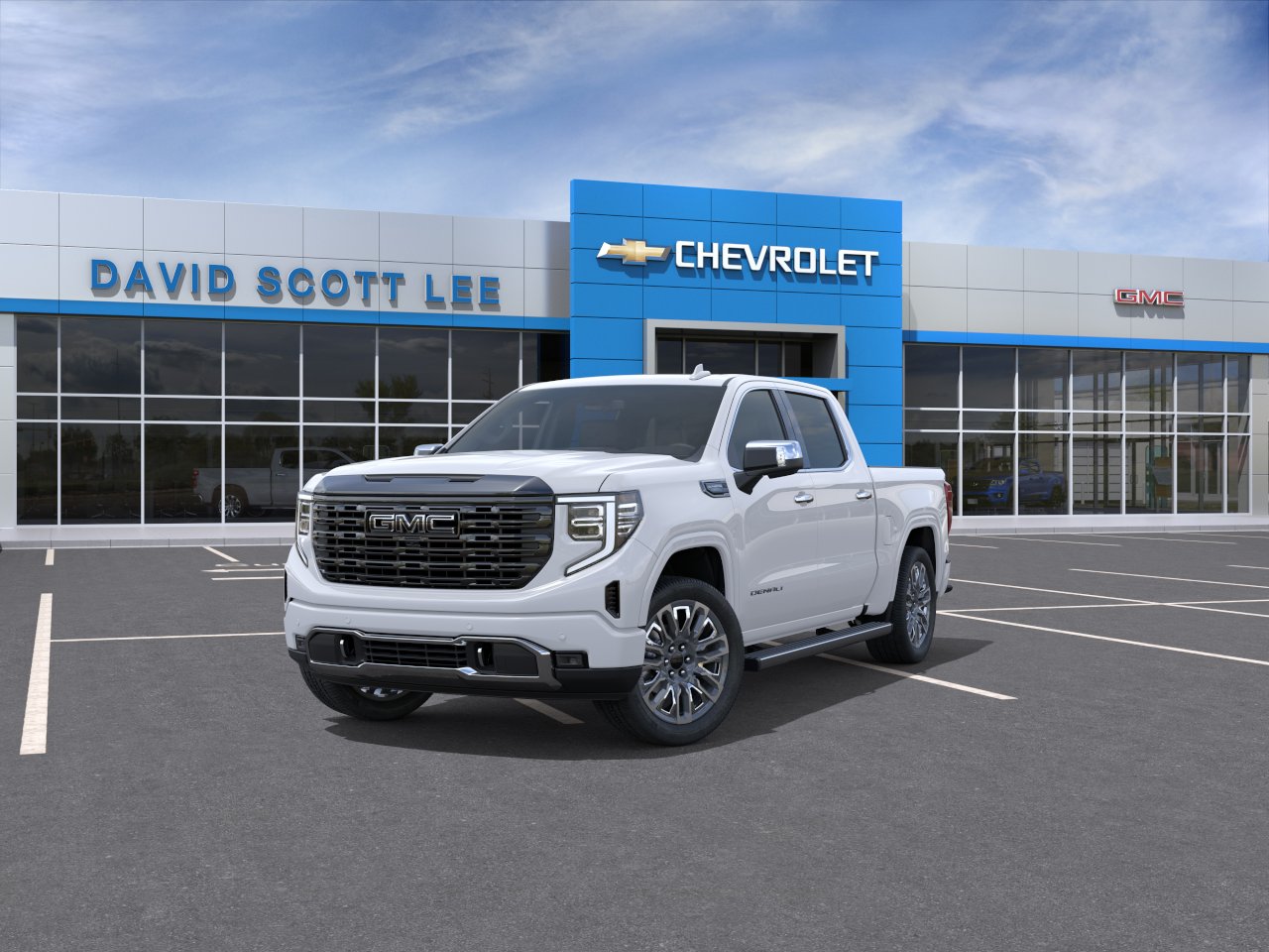 New 2026 Glacier White Tricoat GMC Denali Ultimate image 8
