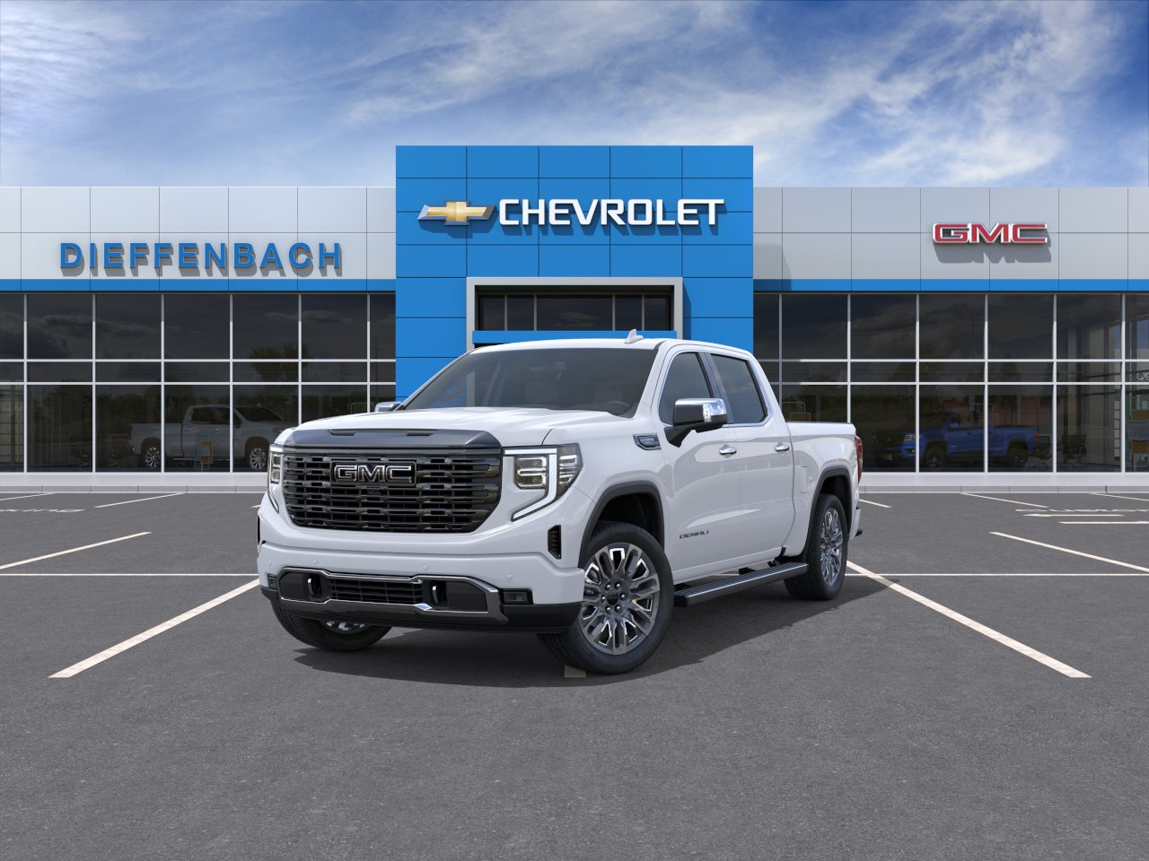 New 2026 Glacier White Tricoat GMC Denali Ultimate image 8