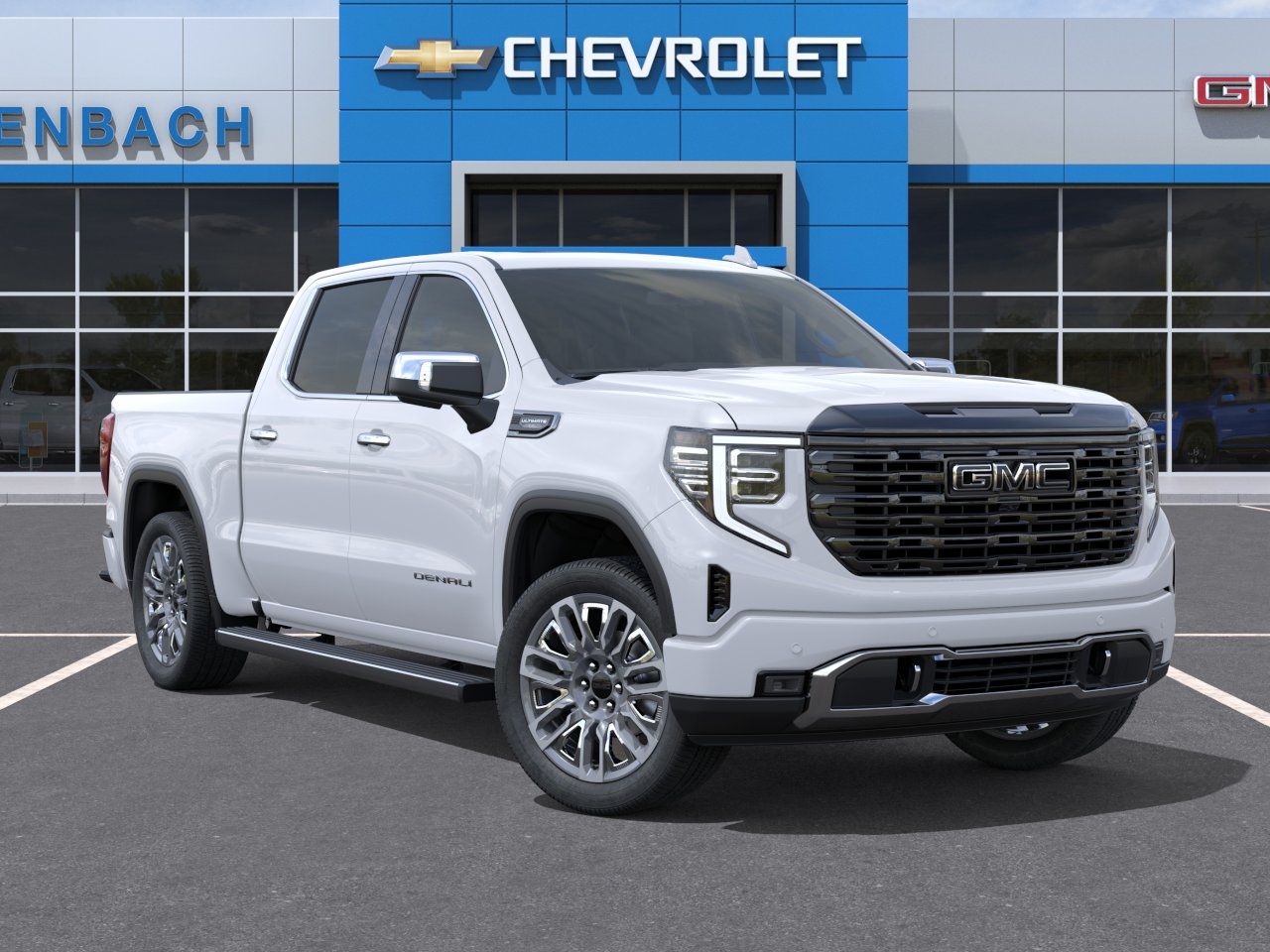 New 2026 Glacier White Tricoat GMC Denali Ultimate image 7