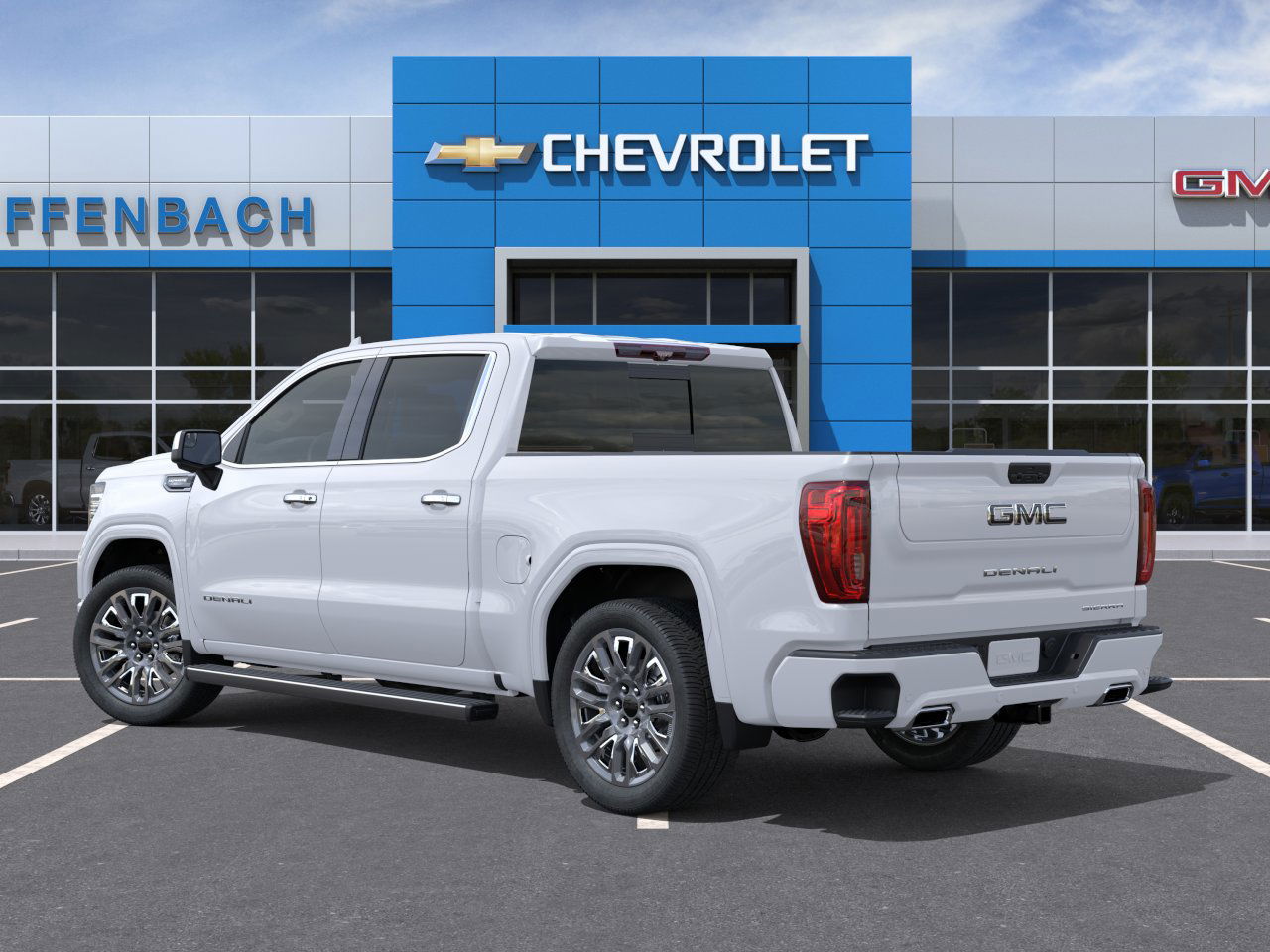 New 2026 Glacier White Tricoat GMC Denali Ultimate image 3