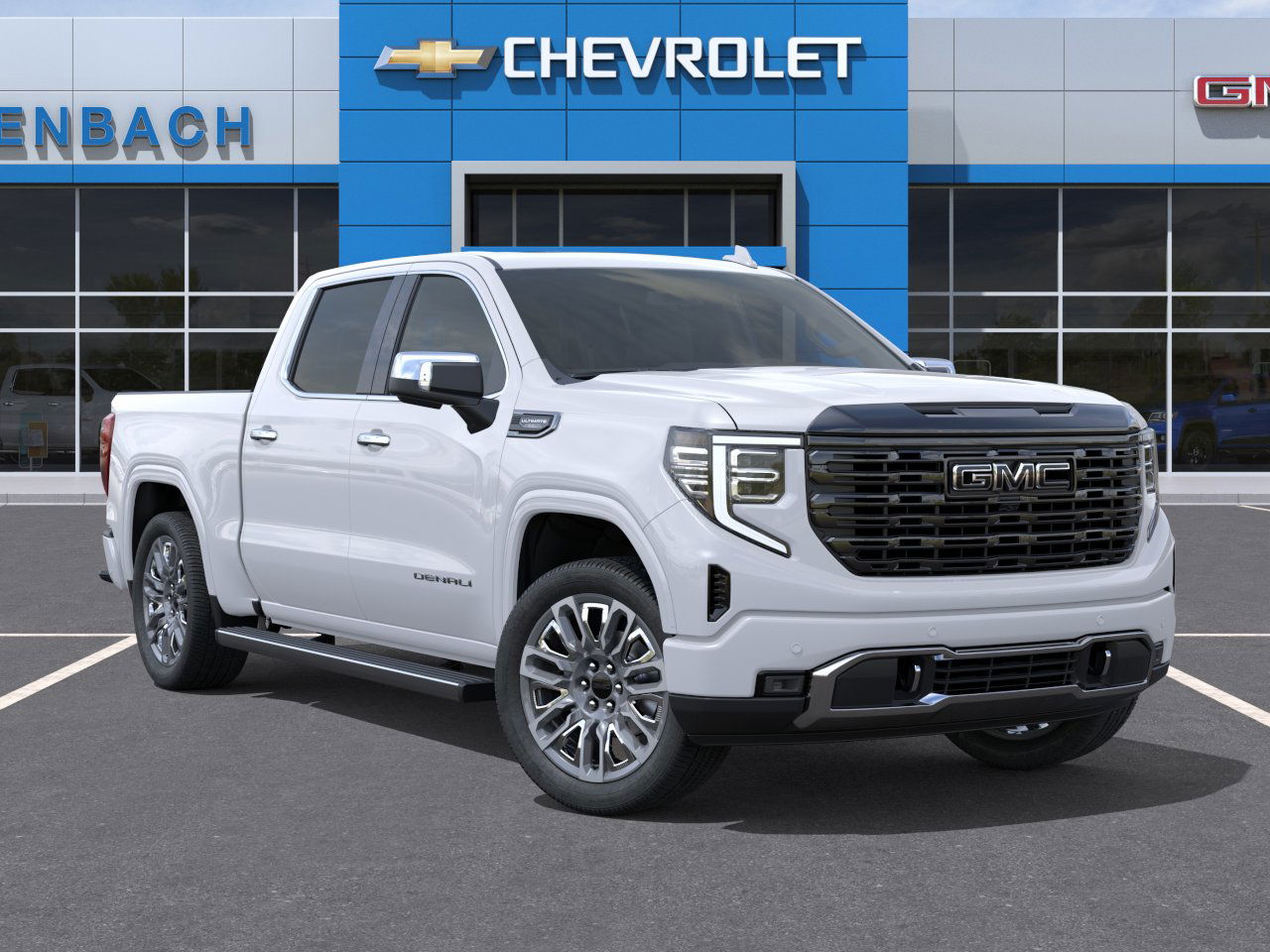 New 2026 Glacier White Tricoat GMC Denali Ultimate image 7