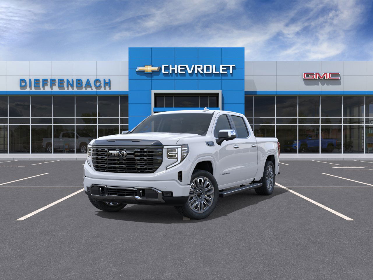 New 2026 Glacier White Tricoat GMC Denali Ultimate image 8