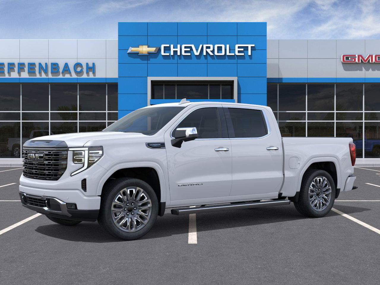 New 2026 Glacier White Tricoat GMC Denali Ultimate image 2