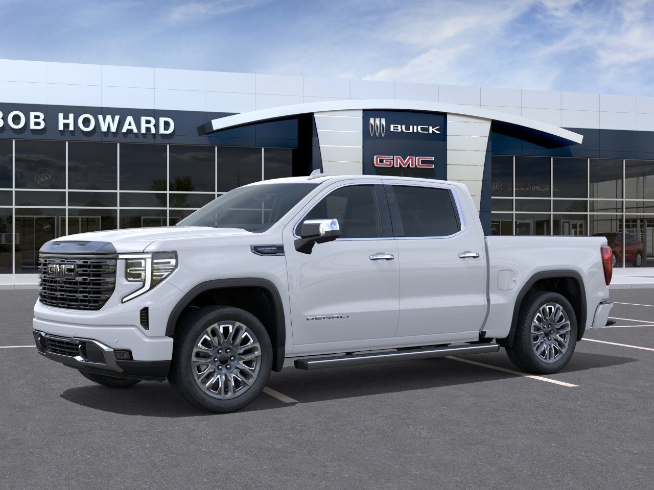 New 2026 Glacier White Tricoat GMC Denali Ultimate image 2