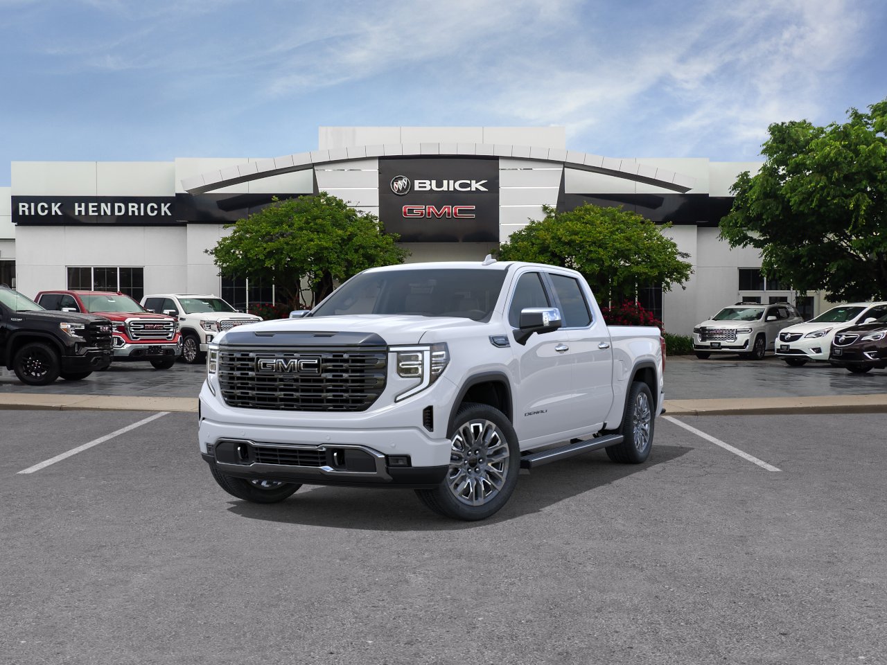 New 2026 Glacier White Tricoat GMC Denali Ultimate image 34