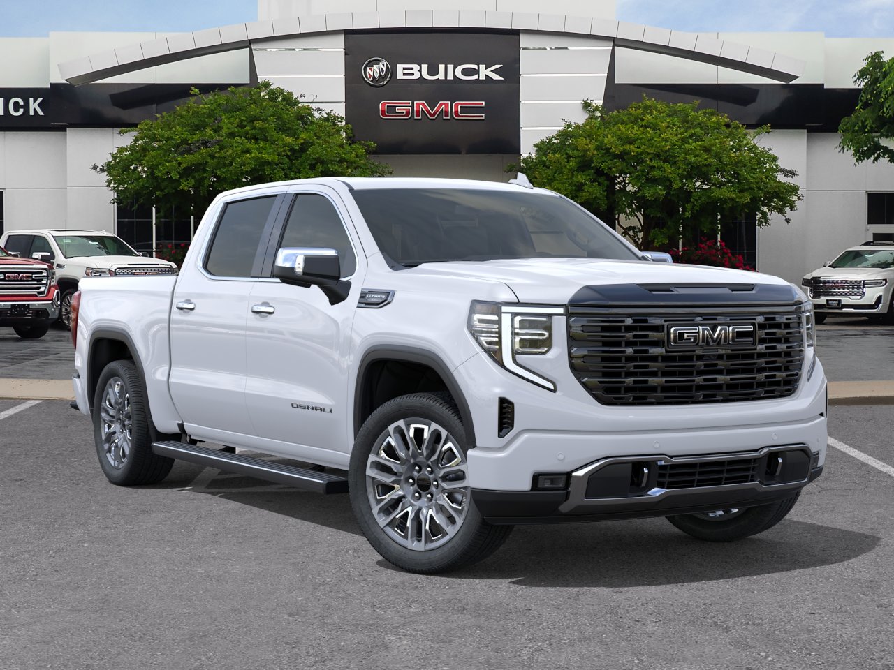 New 2026 Glacier White Tricoat GMC Denali Ultimate image 33