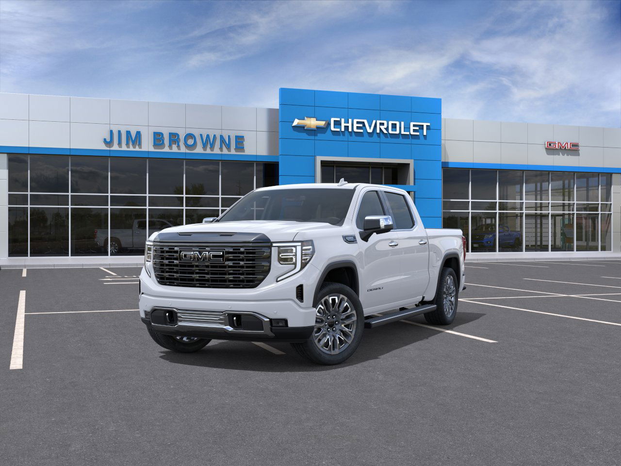 New 2026 Glacier White Tricoat GMC Denali Ultimate image 45