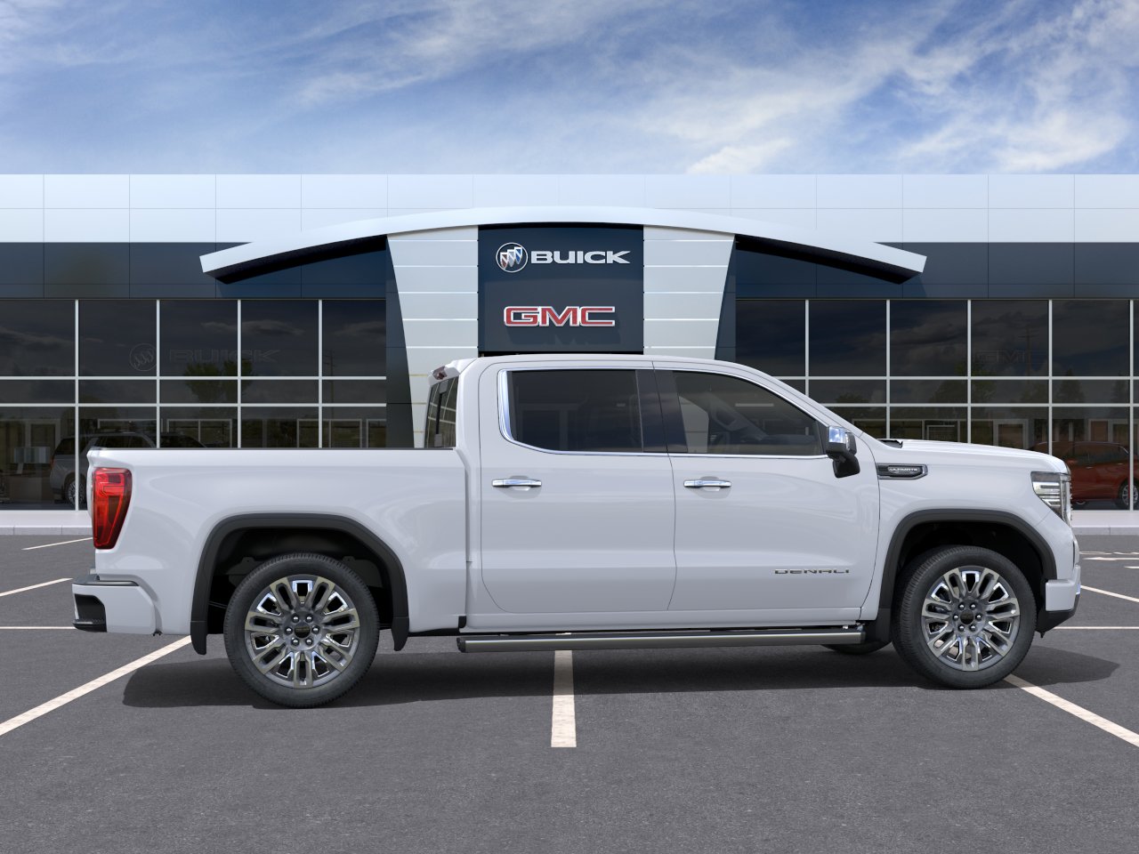 New 2026 Glacier White Tricoat GMC Denali Ultimate image 6