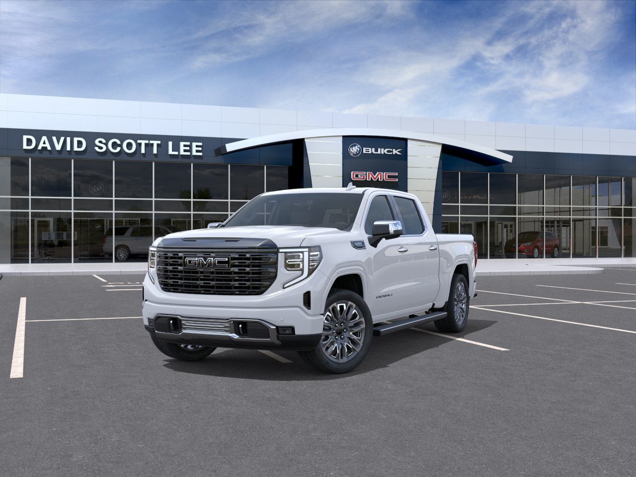 New 2026 Glacier White Tricoat GMC Denali Ultimate image 8