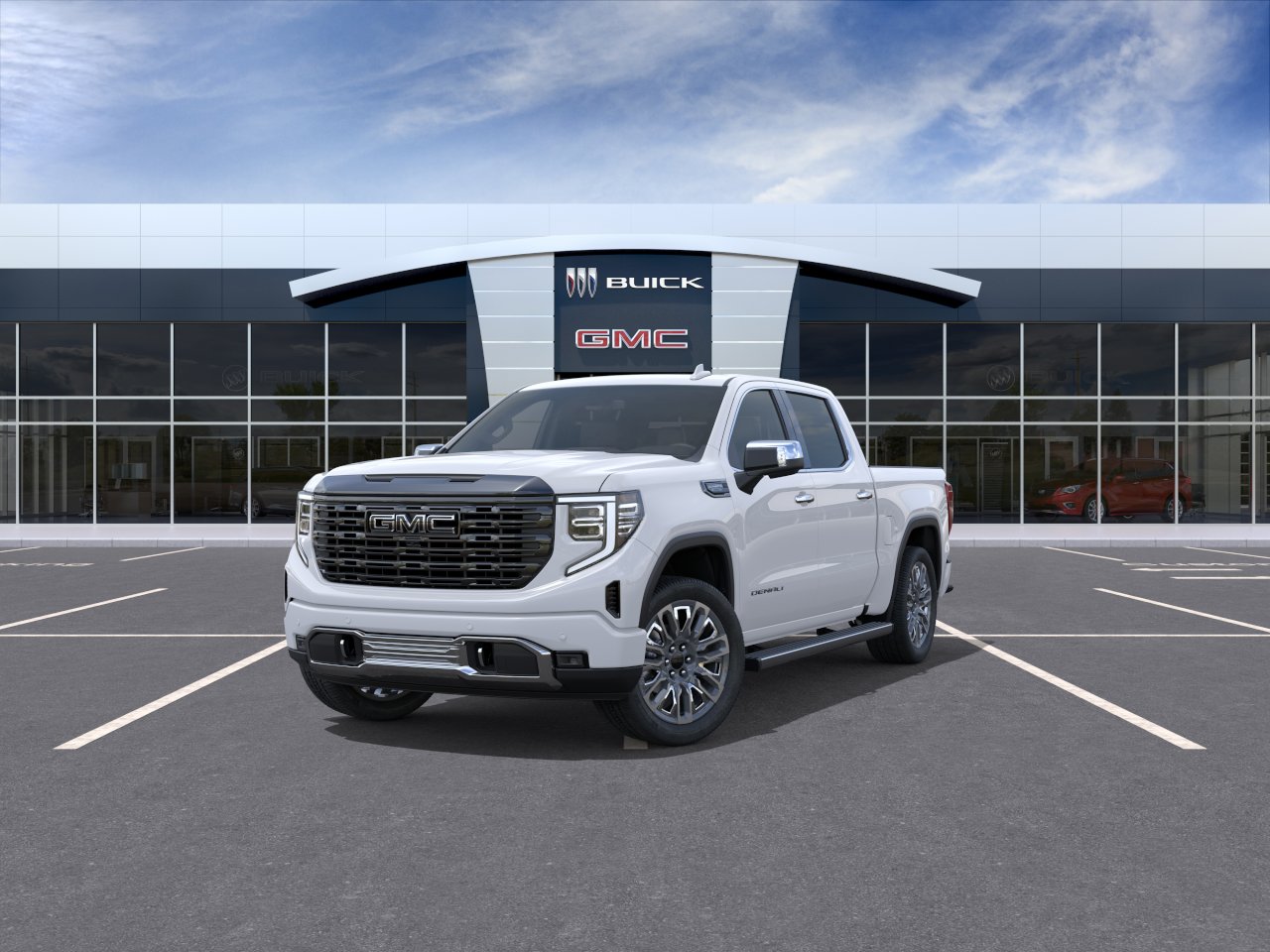 New 2026 Glacier White Tricoat GMC Denali Ultimate image 32