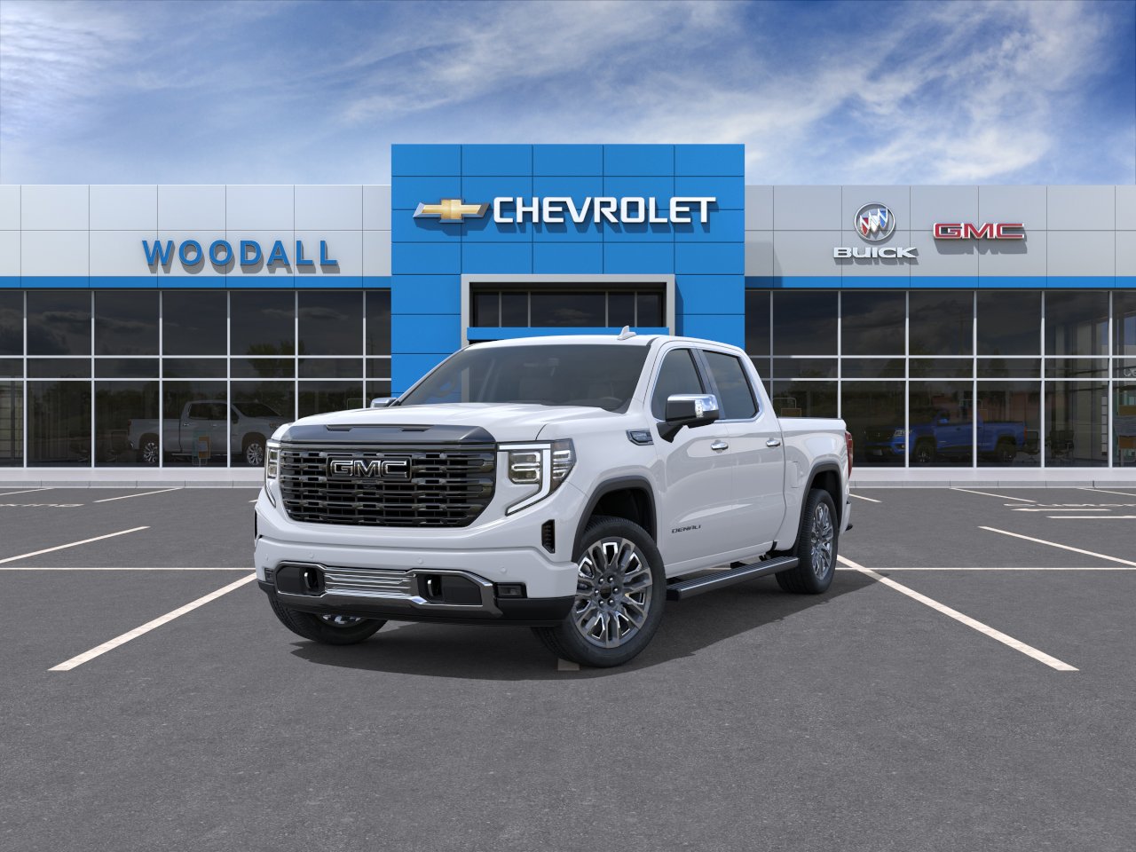New 2026 Glacier White Tricoat GMC Denali Ultimate image 32
