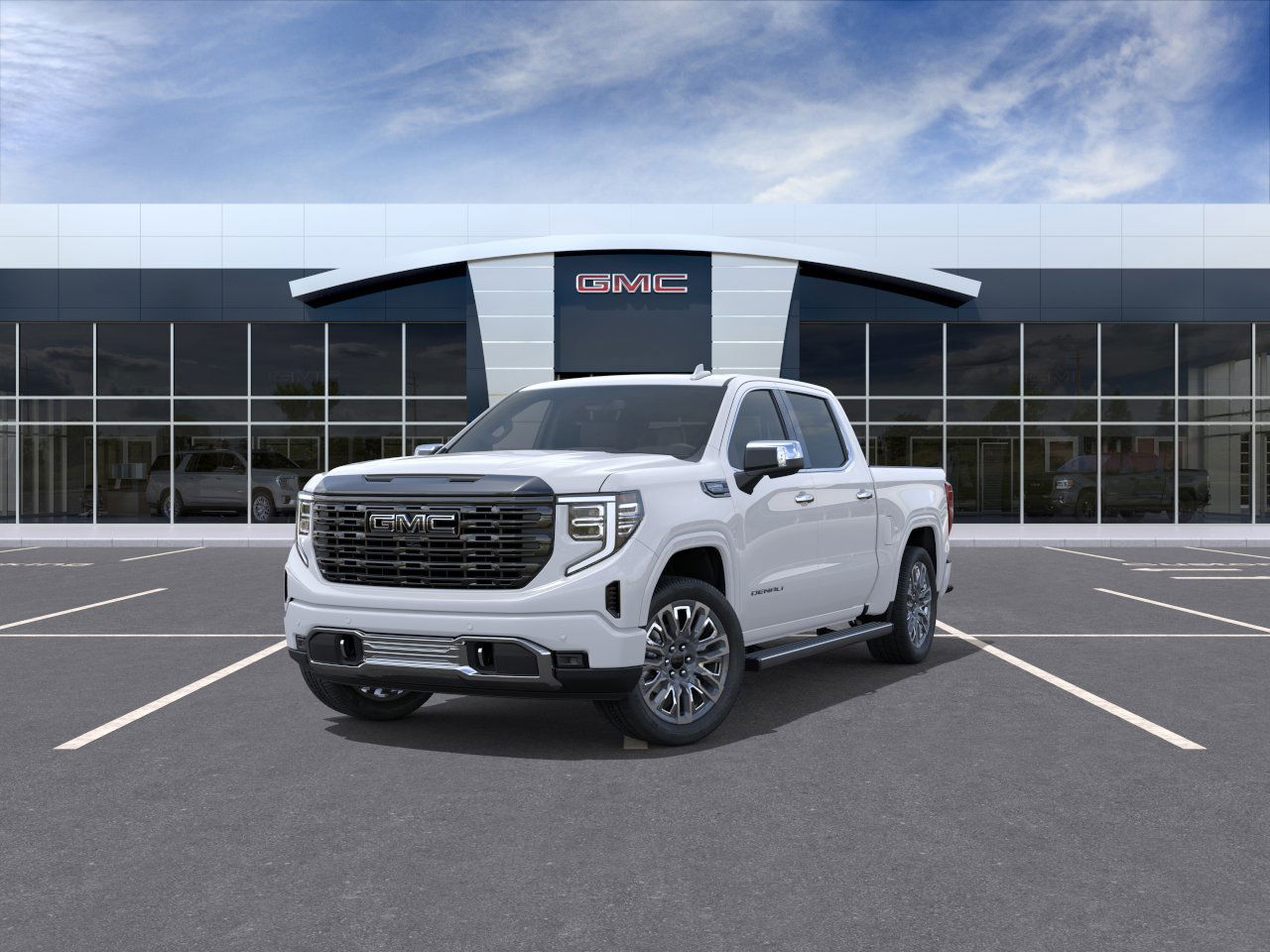 New 2026 Glacier White Tricoat GMC Denali Ultimate image 8