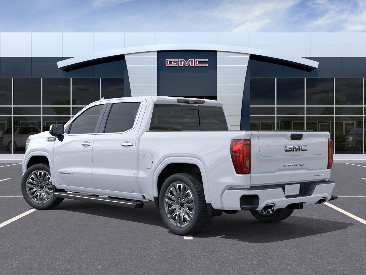 New 2026 Glacier White Tricoat GMC Denali Ultimate image 3