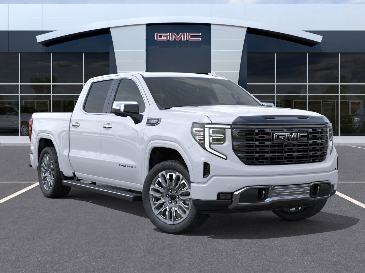 New 2026 Glacier White Tricoat GMC Denali Ultimate image 7