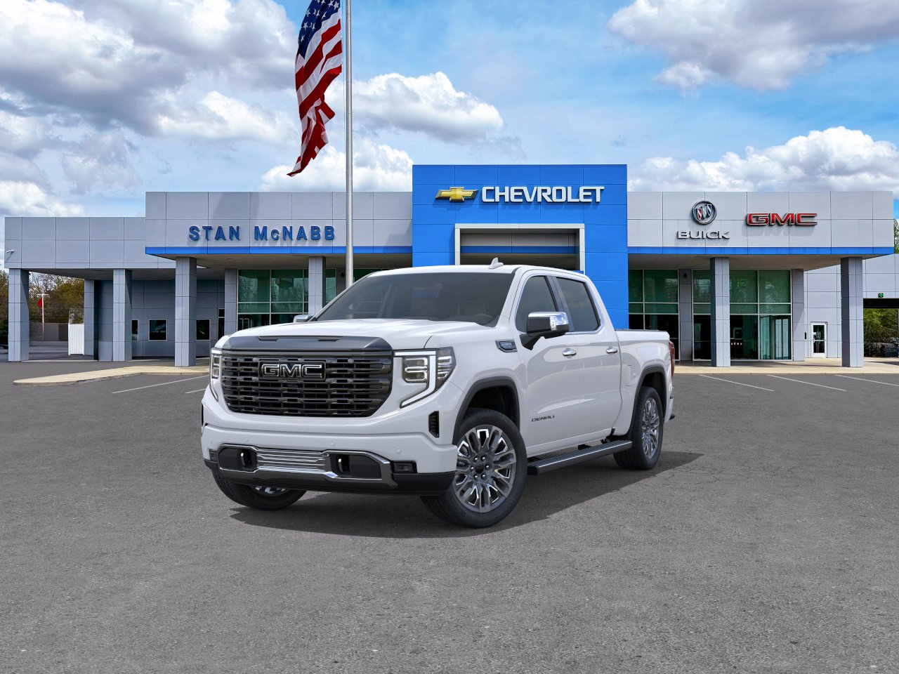 New 2026 Glacier White Tricoat GMC Denali Ultimate image 32