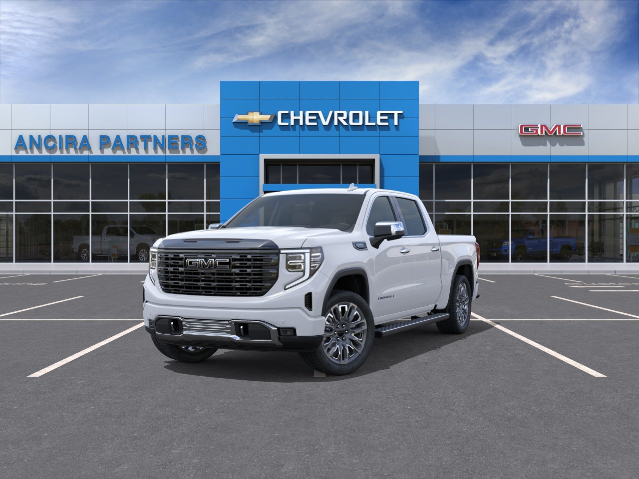 New 2026 Glacier White Tricoat GMC Denali Ultimate image 8