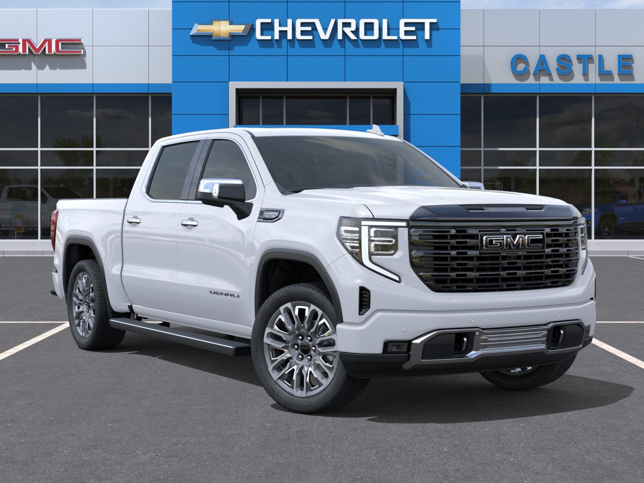 New 2026 Glacier White Tricoat GMC Denali Ultimate image 34