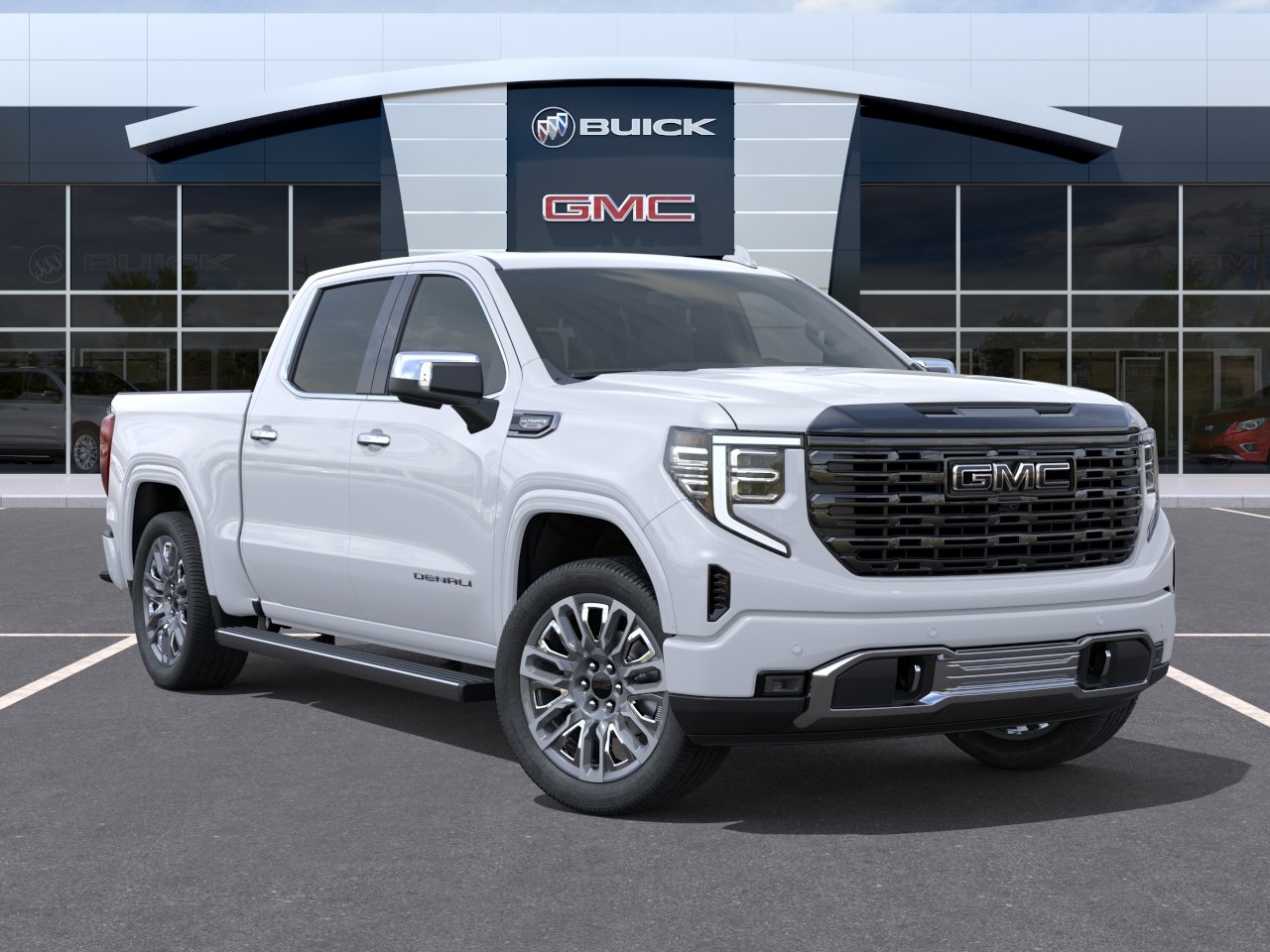 New 2026 Glacier White Tricoat GMC Denali Ultimate image 7
