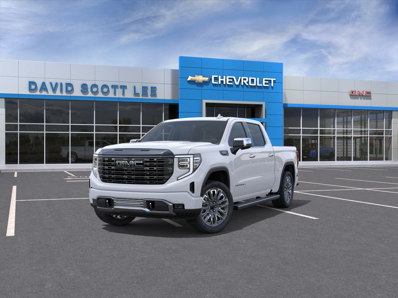 New 2026 Glacier White Tricoat GMC Denali Ultimate image 8