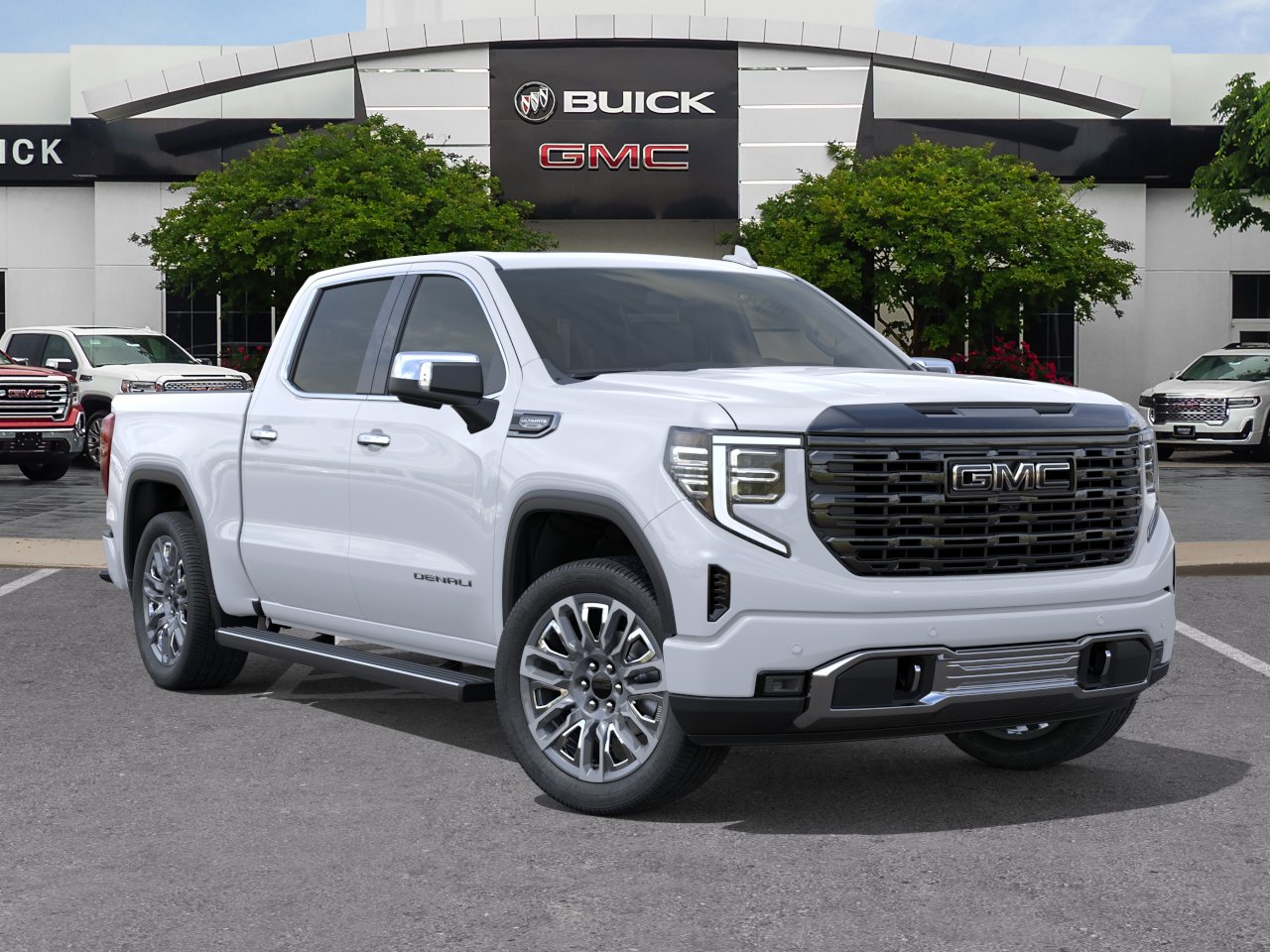 New 2026 Glacier White Tricoat GMC Denali Ultimate image 32